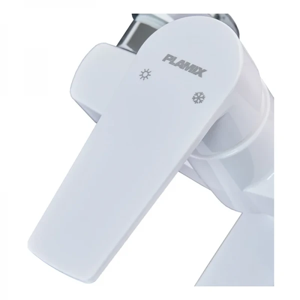 Смеситель для кухни Plamix Oscar-005 White (PM0644)