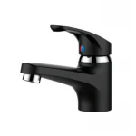 Смеситель для умывальника Plamix Afina-001 Black (без подводки) (PM0645)