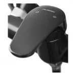 Смеситель для душа Plamix Afina-003 SET Black (со шлангом, лейкой и кронштейном) (PM0646)