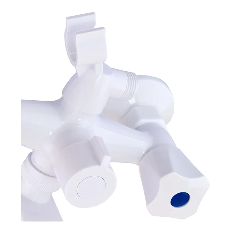 Смеситель для ванны Plamix Omega-140 Euro White (без шланга и лейки) (PM0648)