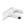 Смеситель для умывальника Plamix Raul-001-A White (без подвода) (PM0651)