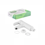 Смеситель для умывальника Plamix Raul-001-A White (без подвода) (PM0651)
