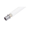 Смеситель для умывальника Plamix Raul-001-A HIGH White (без подвода) (PM0655)