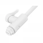 Смеситель для умывальника Plamix Diego-001-G White (без подвода) (PM0656)