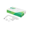 Смеситель для умывальника Plamix Diego-001-G White (без подвода) (PM0656)