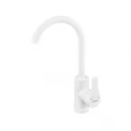 Смеситель для кухни Plamix Diego-011 White (без подвода) (PM0657)