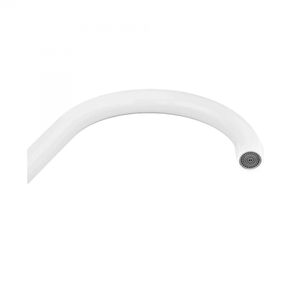 Смеситель для кухни Plamix Diego-011 White (без подвода) (PM0657)