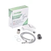 Смеситель для умывальника Plamix Fidel-001 SET White (с подводом) (PM0659)