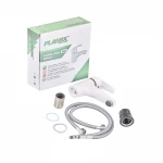 Смеситель для умывальника Plamix Fidel-001 SET White (с подводом) (PM0659)