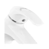 Смеситель для умывальника Plamix Fidel-001 SET White (с подводом) (PM0659)