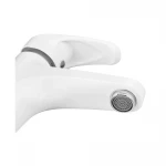Смеситель для умывальника Plamix Fidel-001 SET White (с подводом) (PM0659)