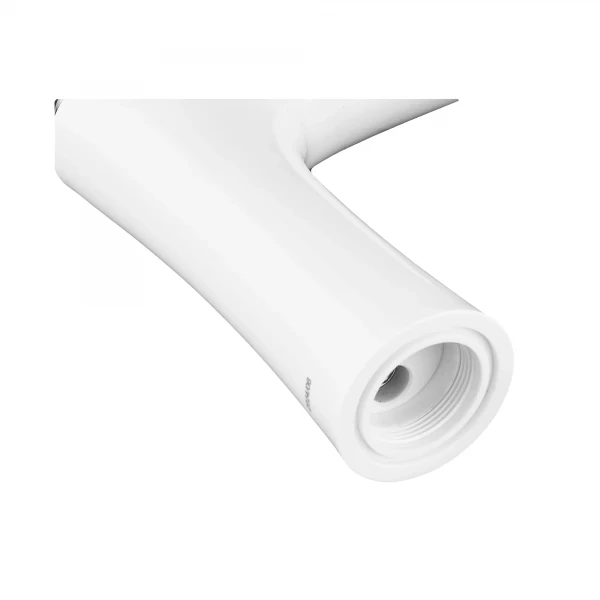 Смеситель для умывальника Plamix Cezar-001 SET White (с подводом) (PM0661)