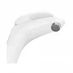Смеситель для умывальника Plamix Cezar-001 SET White (с подводом) (PM0661)