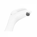 Смеситель для умывальника Plamix Cezar-001 HIGH SET White (с подводом) (PM0663)
