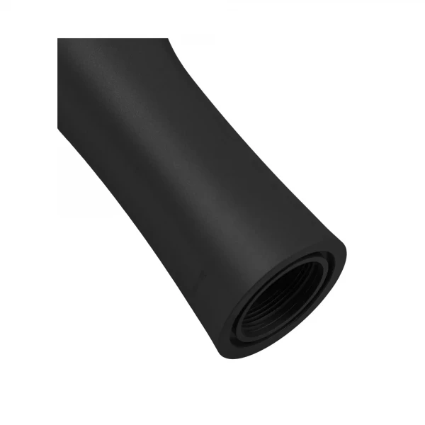 Смеситель для умывальника Plamix Cezar-001 HIGH SET Matte black (с подводкой) (PM0664)