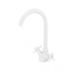 Смеситель для кухни Plamix Pablo-275 White (без подвода) (PM0669)