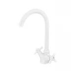 Смеситель для кухни Plamix Pablo-275 White (без подвода) (PM0669)