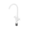 Смеситель для кухни Plamix Pablo-275 White (без подвода) (PM0669)