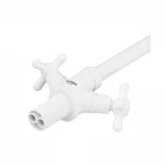 Смеситель для кухни Plamix Pablo-275 White (без подвода) (PM0669)