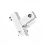 Смеситель для ванны Plamix Kubus-009 EURO SET пластиковый белый глянцевый с душевым набором (PM0673)