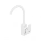 Смеситель для кухни Plamix Kubus-011 SET White (с подводкой) (PM0674)