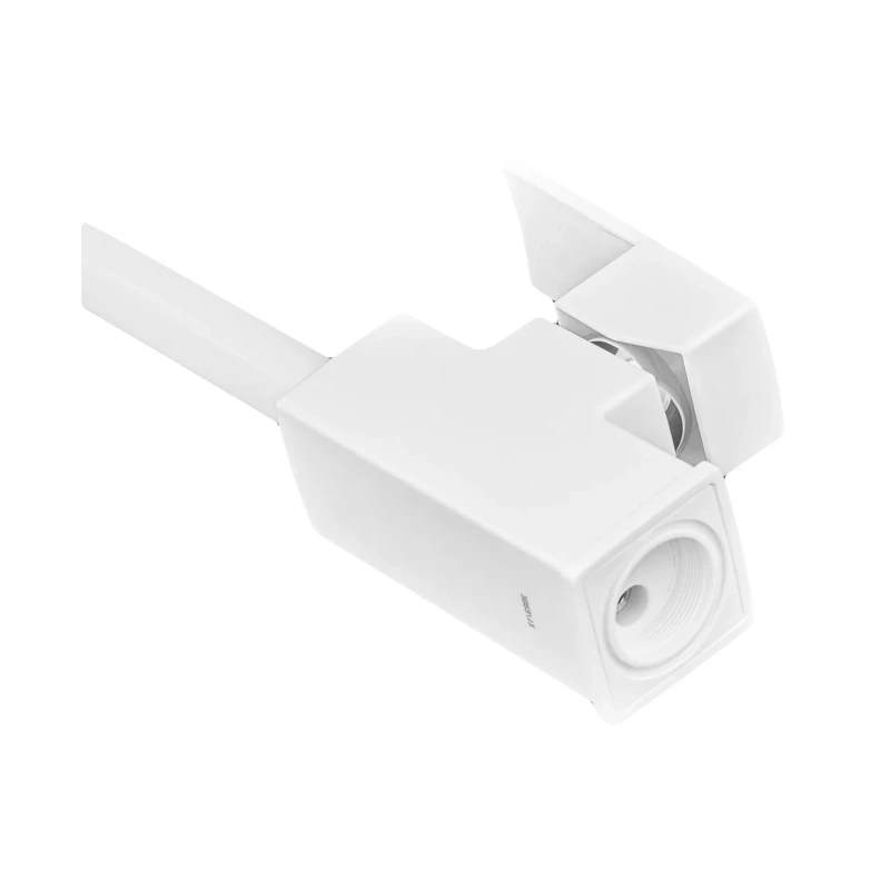 Смеситель для кухни Plamix Kubus-011 SET White (с подводкой) (PM0674)