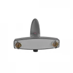 Смеситель для душевой кабины Plamix CEZAR-003 SET графитовый с лейкой, шлангом и держателем (PM0689)