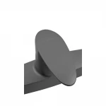 Смеситель для душевой кабины Plamix CEZAR-003 SET Graphite, со шлангом, лейкой и кронштейном (PM0689)