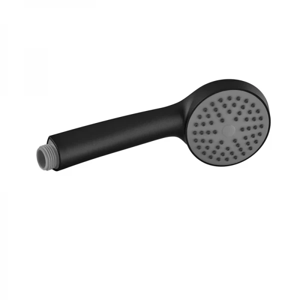 Смеситель для ванны Plamix CEZAR-006 EURO SET Matte black, со шлангом, лейкой и кронштейном (PM0690)