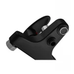 Смеситель для ванны Plamix CEZAR-009 EURO SET Matte black, со шлангом, лейкой и кронштейном (PM0693)