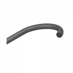 Смеситель для кухни Plamix CEZAR-011-B SET Graphite с подводкой (PM0695)