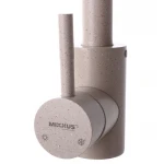 Смеситель для кухни Mixxus SUS-011 Beige из нержавеющей стали SUS304, высокий поворотный излив (SS0002)