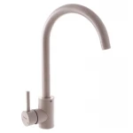 Смеситель для кухни Mixxus SUS-011 Beige из нержавеющей стали SUS304, высокий поворотный излив (SS0002)