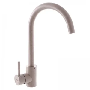 Смеситель для кухни Mixxus SUS-011 Beige из нержавеющей стали SUS304, высокий поворотный излив (SS0002) Смеситель для кухни Mixxus SUS-011 Beige из нержавеющей стали SUS304, высокий поворотный излив (SS0002)
