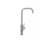 Смеситель для кухни Mixxus SUS-011-G из нерж. стали SUS304 (SS0004)