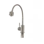 Смеситель для кухни MIXXUS SUS 011 из нержавеющей стали с гибким изливом (SS0006)