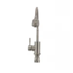Смеситель для кухни MIXXUS SUS 011 из нержавеющей стали с гибким изливом (SS0006)