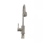 Смеситель для кухни MIXXUS SUS 011 из нержавеющей стали с гибким изливом (SS0006)