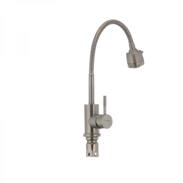 Кухонный смеситель с гибким изливом Mixxus SUS 011 (SS0006)
