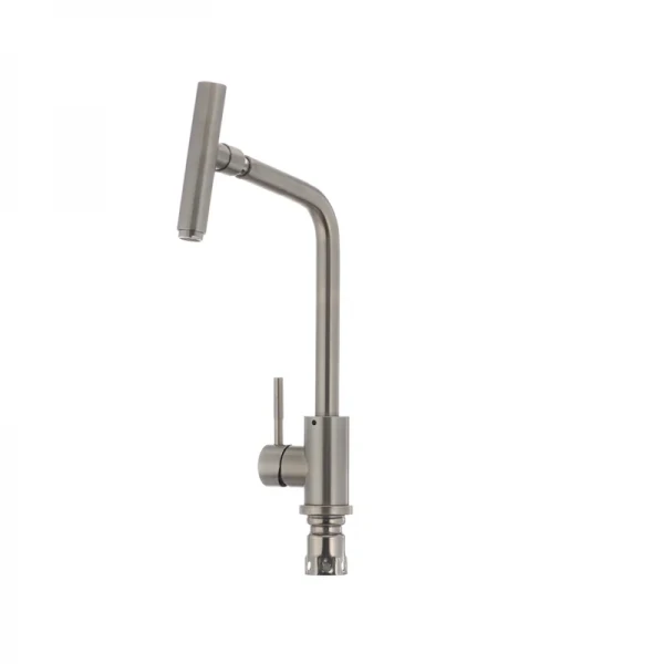 Кухонный смеситель с поворотным аэратором Mixxus SUS 017 (SS0009)