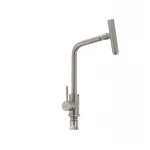 Кухонный смеситель с поворотным аэратором Mixxus SUS 017 (SS0009)