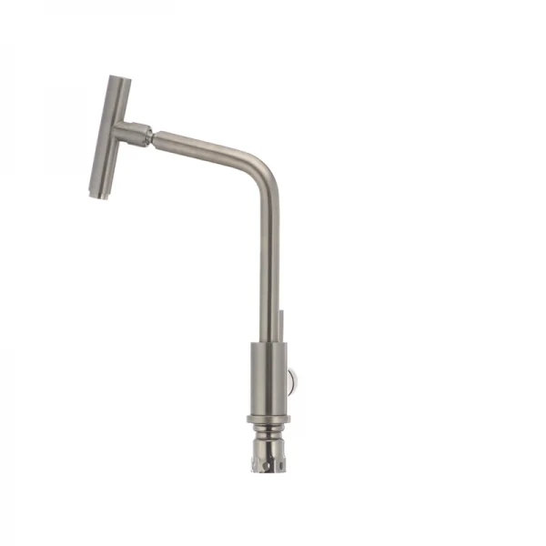 Кухонный смеситель с поворотным аэратором Mixxus SUS 017 (SS0009)