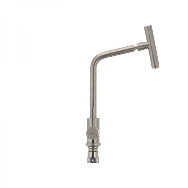 Кухонный смеситель с поворотным аэратором Mixxus SUS 017 (SS0009)