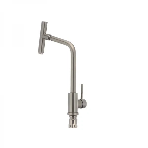 Кухонный смеситель с поворотным аэратором Mixxus SUS 017 (SS0009)