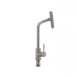 Кухонный смеситель с поворотным аэратором Mixxus SUS 017 (SS0009)