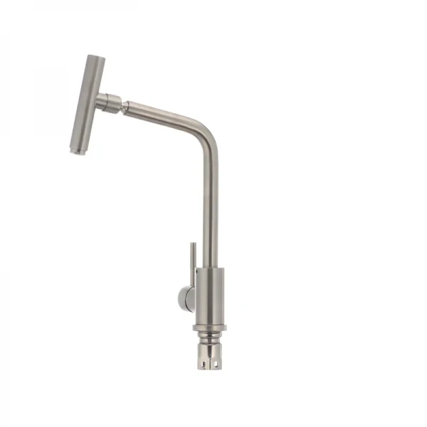 Кухонный смеситель с поворотным аэратором Mixxus SUS 017 (SS0009)