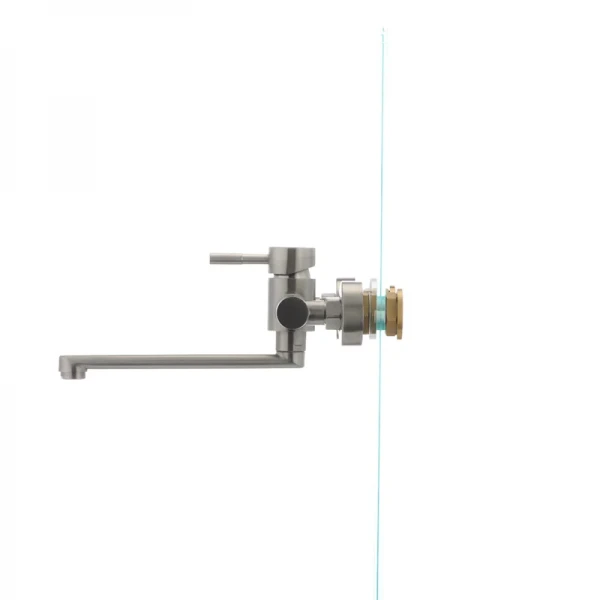 Смеситель для кухни MIXXUS SUS-005 из нержавеющей стали настенный (SS0010)