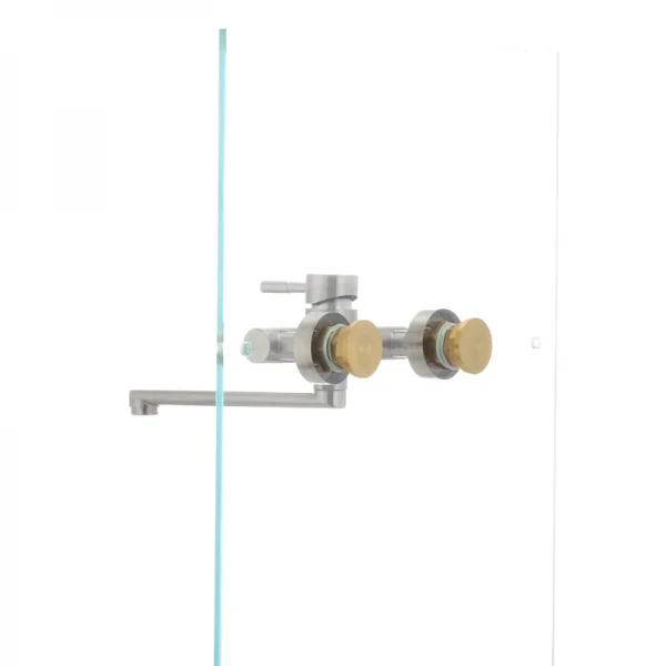 Смеситель для кухни MIXXUS SUS-005 из нержавеющей стали настенный (SS0010)