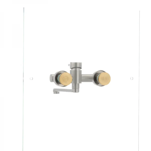 Смеситель для кухни MIXXUS SUS-005 из нержавеющей стали настенный (SS0010)