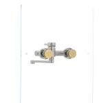 Смеситель для кухни MIXXUS SUS-005 из нержавеющей стали настенный (SS0010)